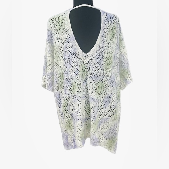 Exclusive POL Collection - Splash of Wash Color Knit Cardigan - Picture 10 of 15